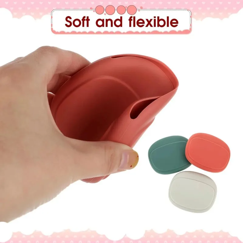 Waterproof Silicone  Electronics  Organizer - Multi-Compartment Cable Storage Case for Travel/Sauna, Shockproof Earbud