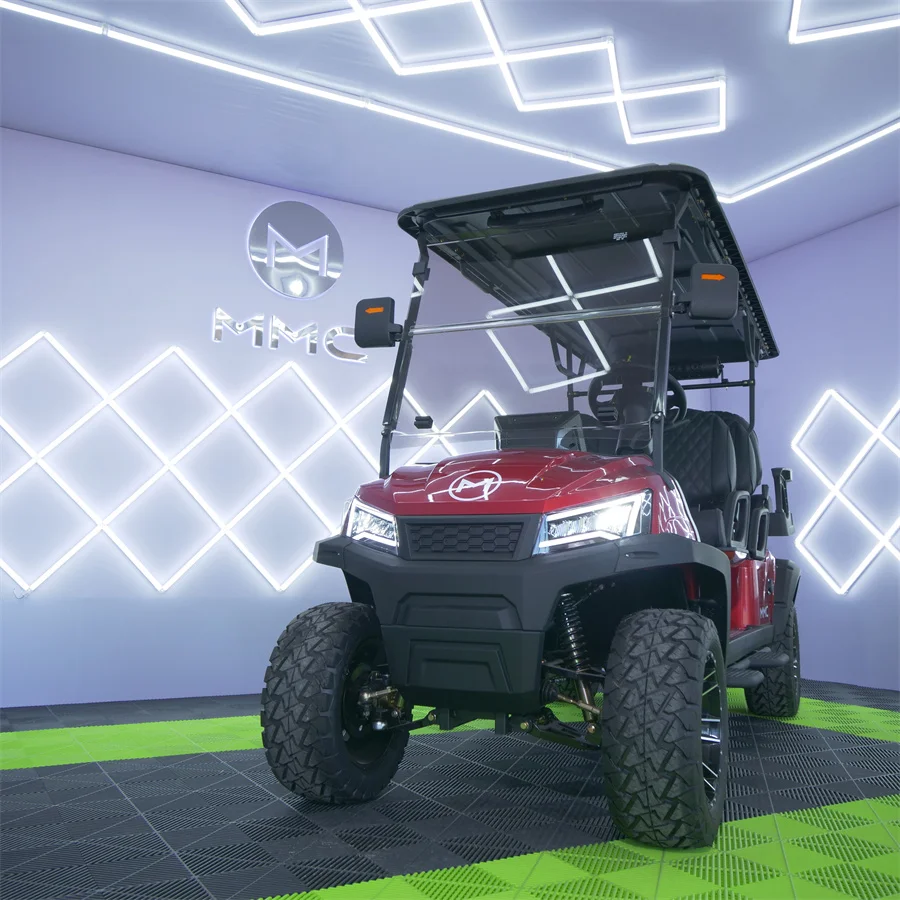 Electric Golf Cart Utility Vehicle 4 Wheels 48V 72V Lithium Battery Off-Road Adult Street