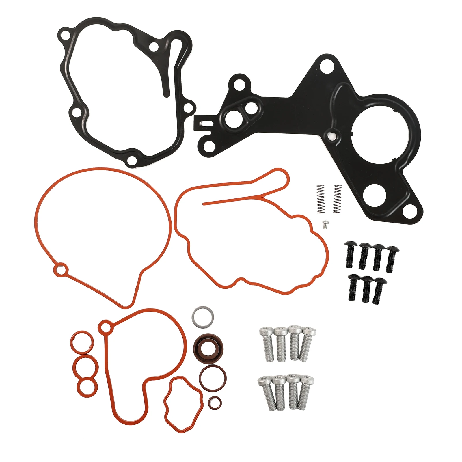 Rubber Seal Gaskets Washer Gasket Kit Engine Gasket Kit Replacement Gasket Set Vacuum Tandem Fuel Pump Gasket Seal Repair Kit 038145209A For Audi A4 A6 VW Bora Caddy Golf Passat Touran 1.9 2.0 TDI 2001-2010