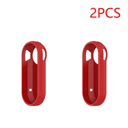 Enhanced Silicone Protective Case for Bike Tail Lights - Impact-Resistant and Anti-Lost Design (Red 2PCS)