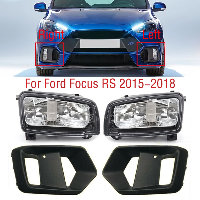 For Ford Focus RS 2015 2016 2017 2018 Car Front Bumper Fog Light Lamp