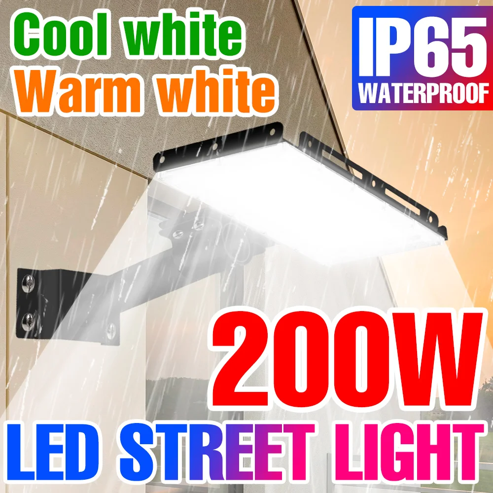 

220V LED Streetlights Garden Lamp IP65 Waterproof Spotlights For Outdoor Lighting LED Reflector Street Lights Exterior Wall Lamp