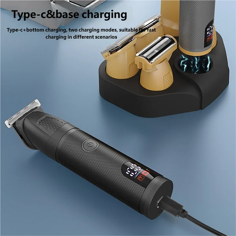 YJ-101 6-in-1 Multi-functional Electric Shaver for Men