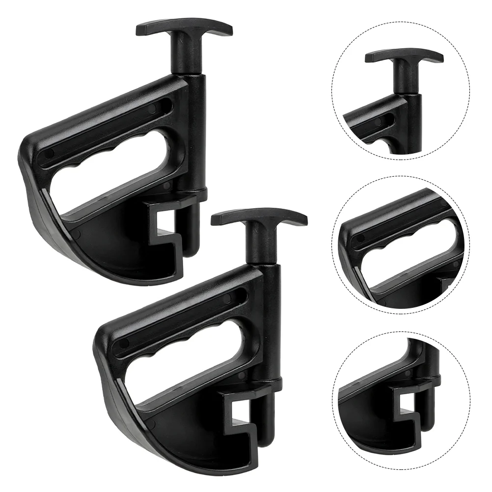 

2 Pcs Tire Changer Tool Removal Wheels Drop Center Tools Auto Bead Clamps Vehicle Rim Plastic