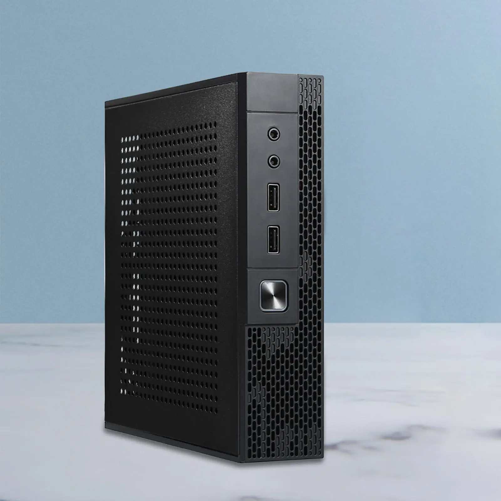 ITX Computer Case RACKMOUNT Server Chassis Gaming Power Supply Simple to Use TX02 Industrial Control Htpc Case for Home Fittings