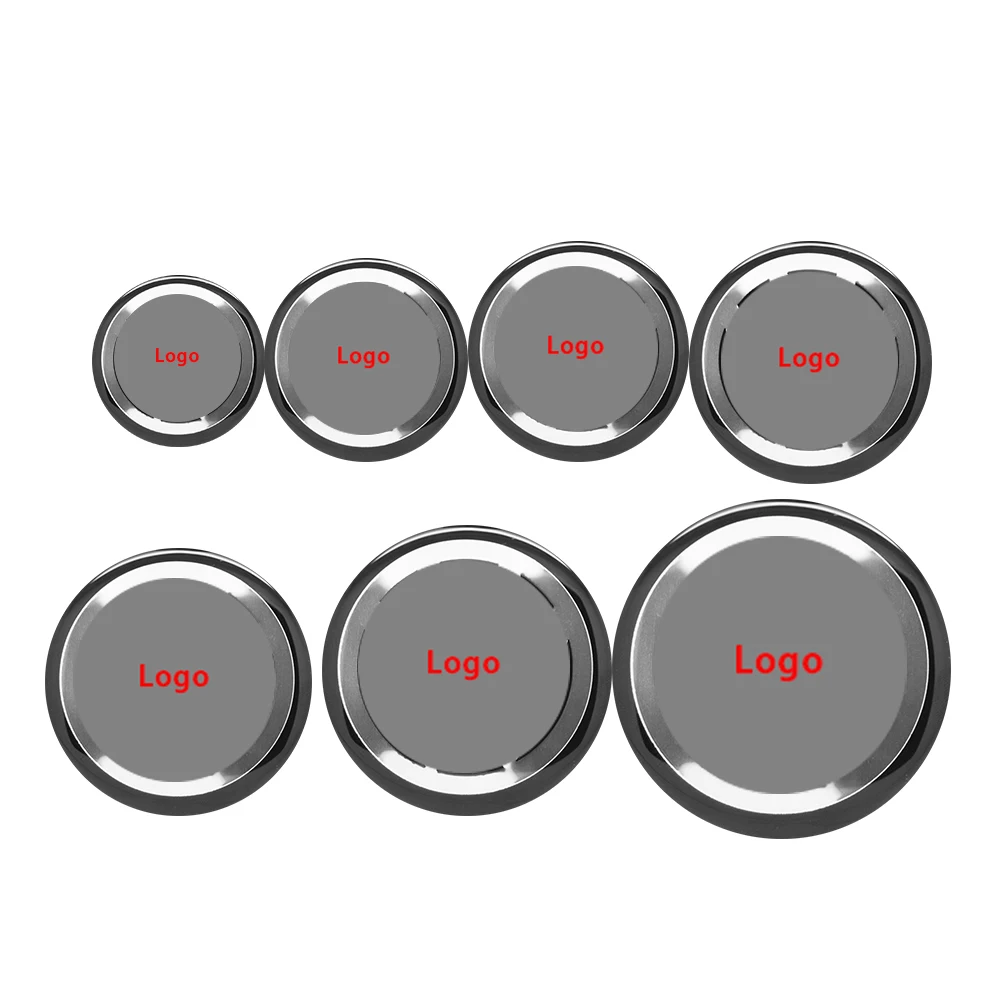 4 Pz 45/56/ 60/65/70/75/90/Mm Vw Wheel Rim Cap Sticker Logo Emblem Badge Decalcomania Per Auto Wheel Center Cap Hub Emblemi Accessori