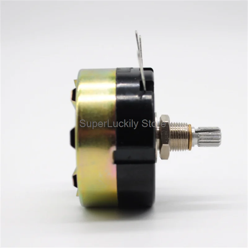 WX200 high power 15W single-turn double-wire wound potentiometer 8 ohm 8&Omega; shaft length 15MM audio attenuator linear potentiometer rotary potentiometer trimmer potentiometer adjustable resistor electronic components