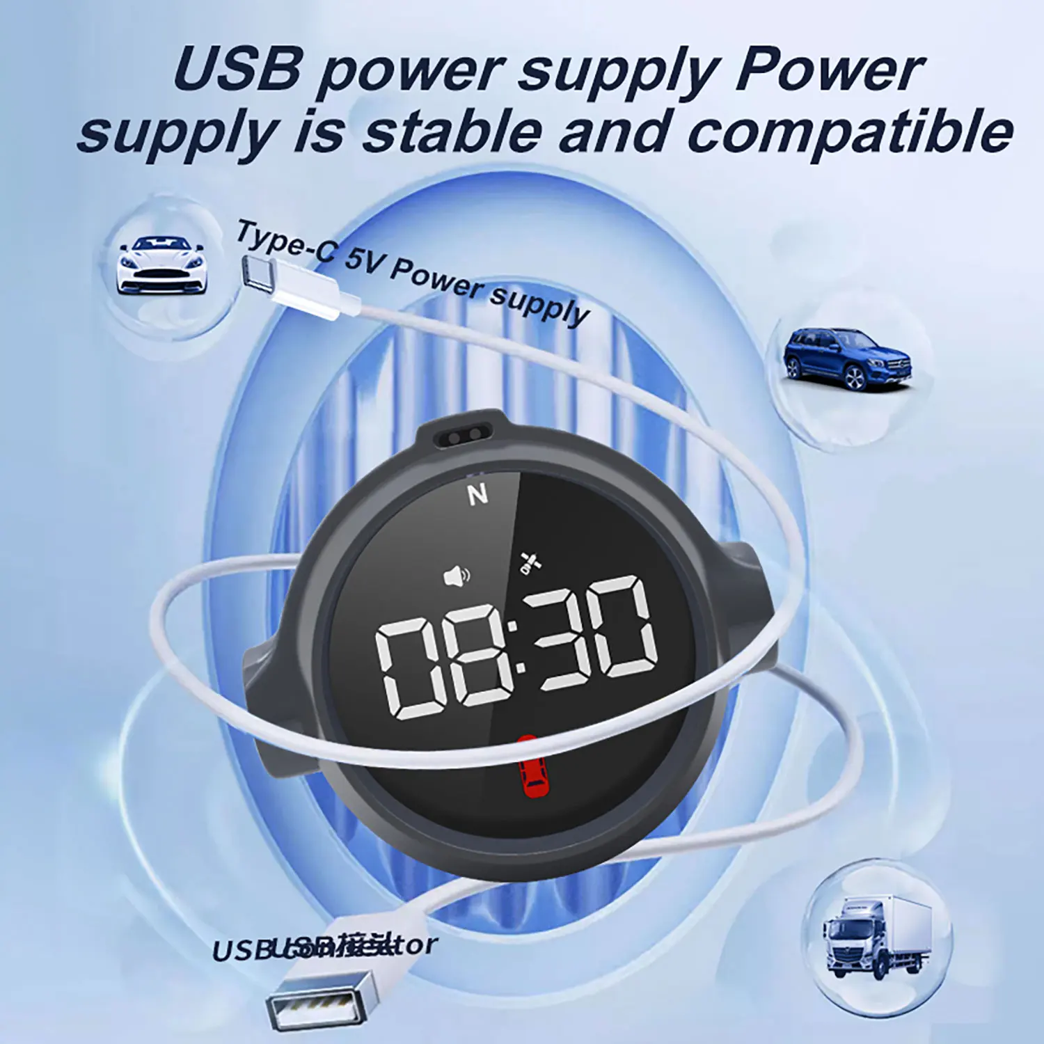 LONLINK ڵ GPS HUD M10  ÷  ӵ º ǻ GPS ħ LCD ÷ ӵ  ˸