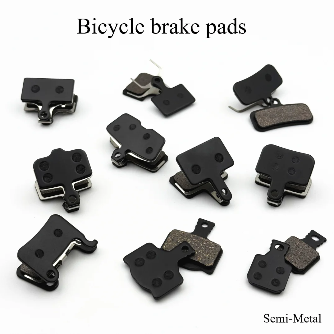 4 Paar Halbmetall-Scheibenbremsbeläge für E-Scooter, Mountainbike und Rennrad für Shimano B01S Deore Sram Level Code Guide Magura Xiaomi – Detail 2