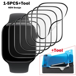 Premium Screen Protector Film for Apple Watch - Ultra Clear and Durable (Series 7 8 9 41MM)
