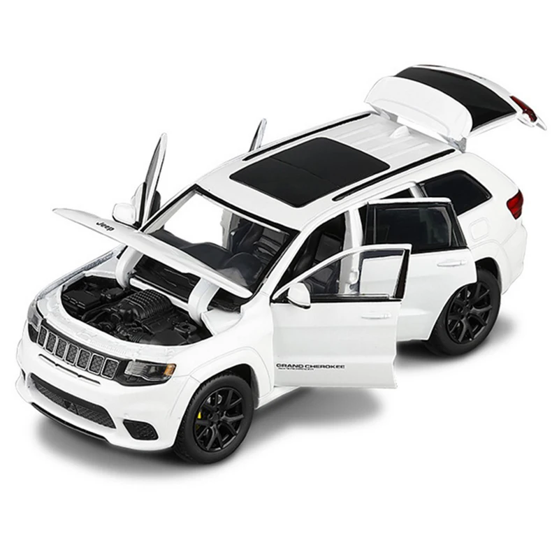 1:32 Jeeps Grand Cherokee Alloy Off-road Vehicles Car Model Diecasts & Toy Vehicles Metal Toy Car Model Simulation Toy Gift 6