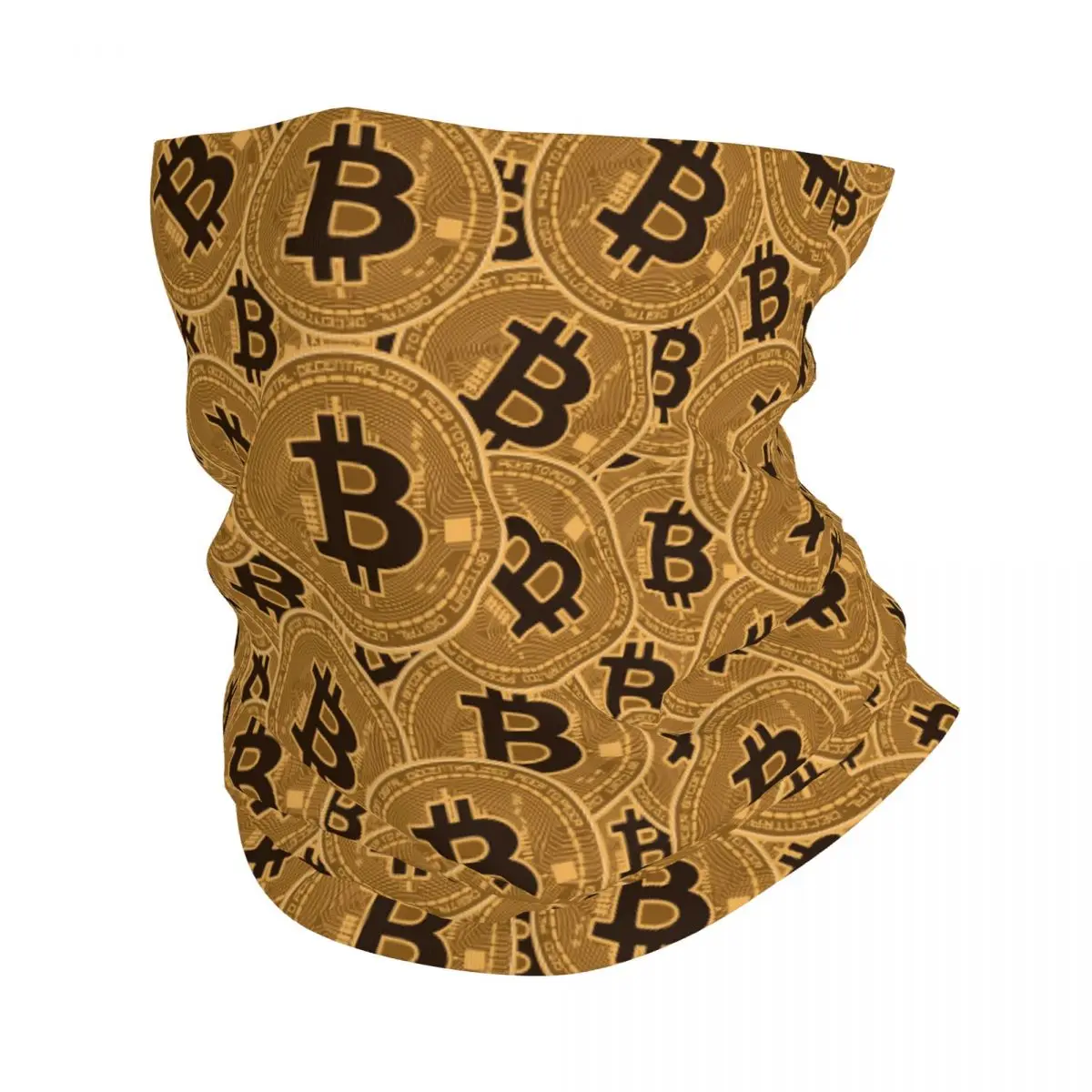 

Bitcoin Crypto Miners Bandana Neck Gaiter Printed Money Balaclavas Wrap Scarf Multi-use Cycling Hiking Unisex Adult Breathable