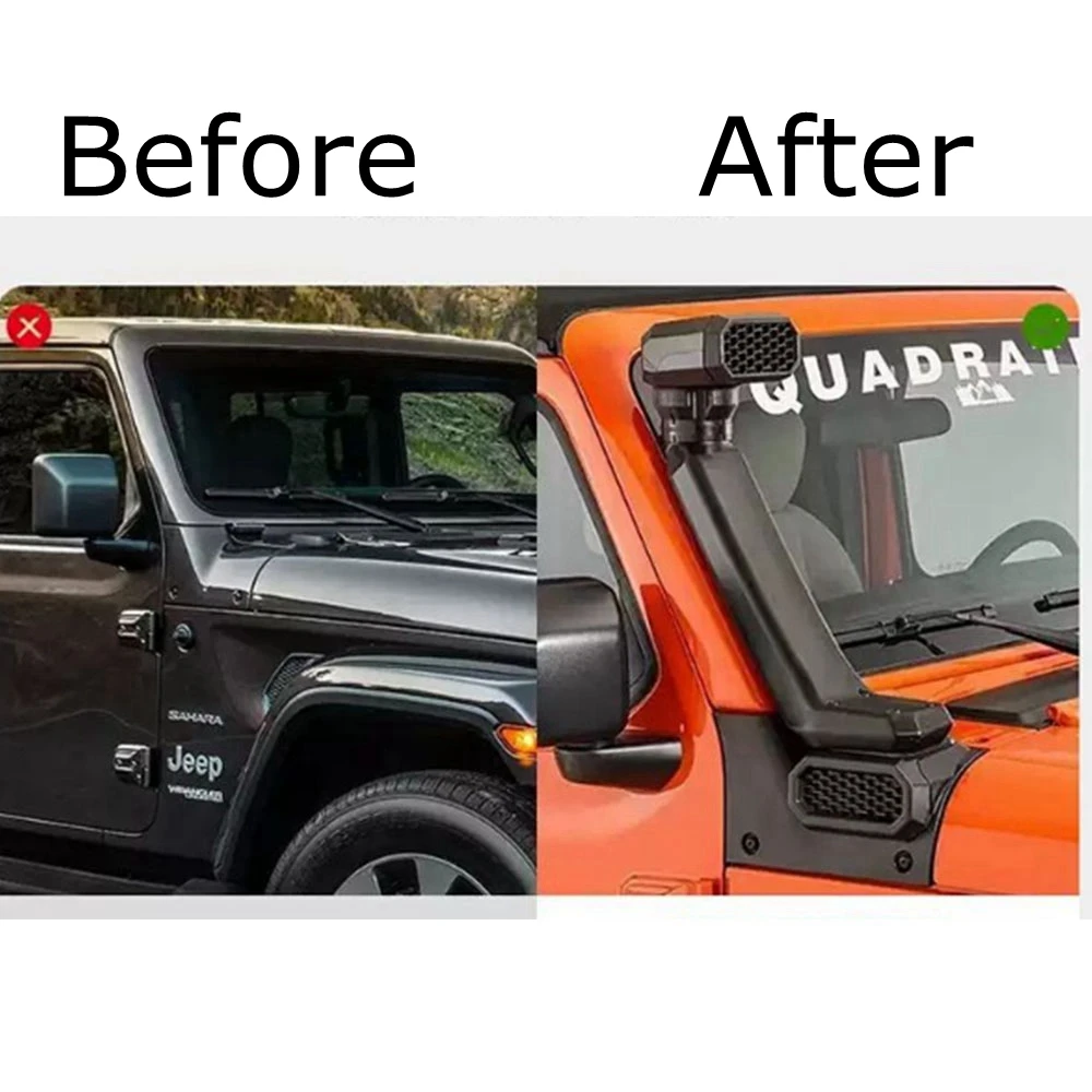 Air Intake 4x4 Snorkel Kits Snorkel Wading Device Jeep Wrangler JL