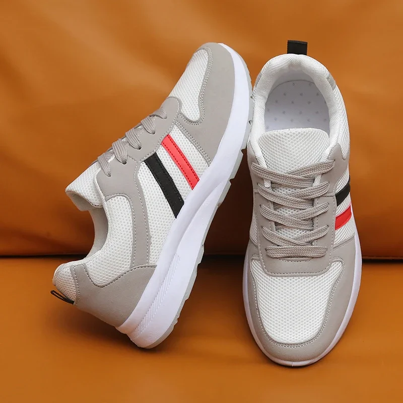 

Женские кроссовки, новинка, дышащая сетчатая обувь на платформе со шнуровкой для женщин, Наружная Женская повседневная обувь для бега, прочная теннисная обувь