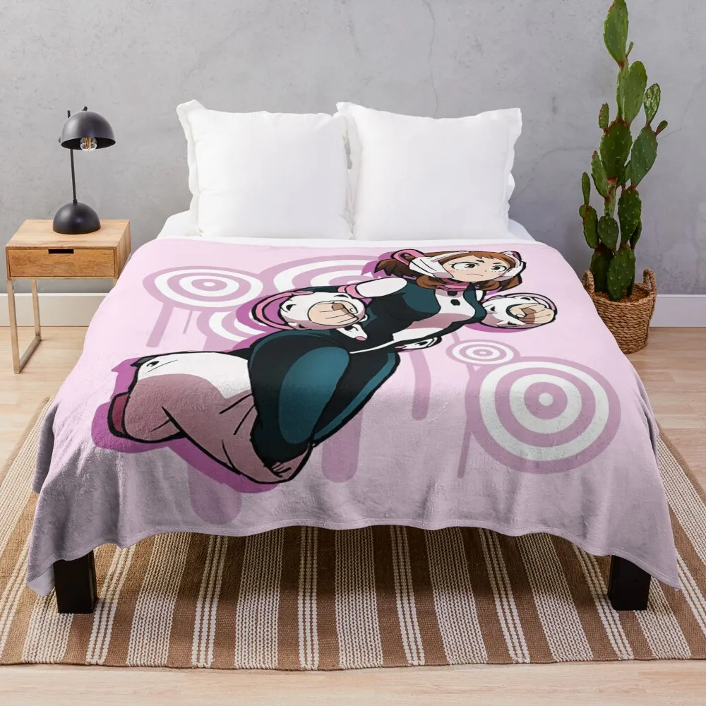 

BNHA Uraraka Ochaco Throw Blanket