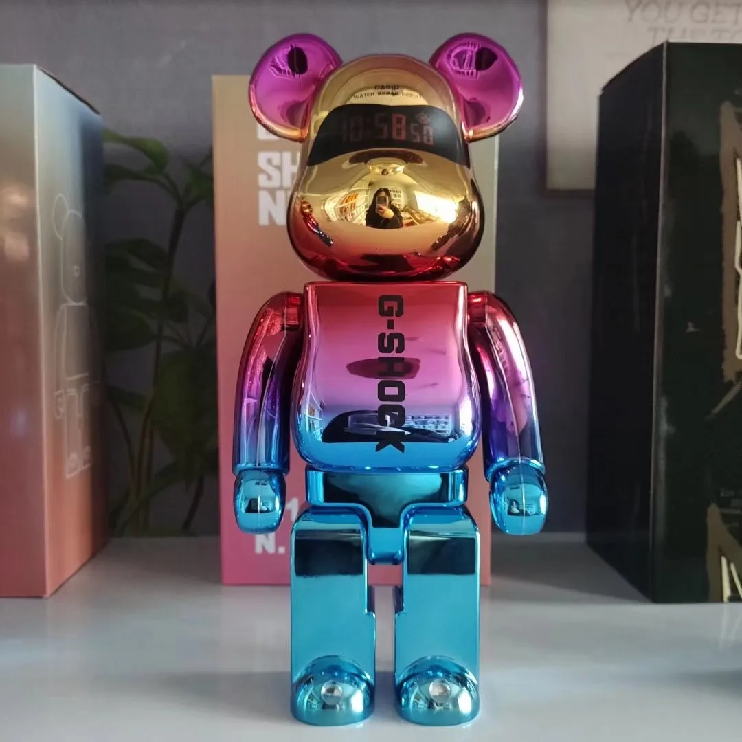 Bearbrick 400% Shanghai Night Building BE@RBRICK BB Decoration Trend Toy  Hand-made Joint Commemorative Collection