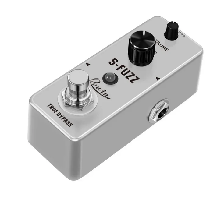 Guitar Effect Pedal ROWIN LEF-325 S-FUZZ Analog Classic Fuzz Sounds With True Bypass Footswitch