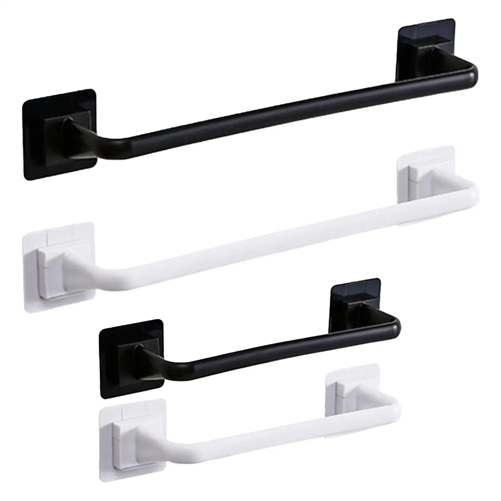 Durable Over Towel Bar and Display Rack er Organizer Washcloths Rack Hook Towel Bar Self for Bathroom Wall Door