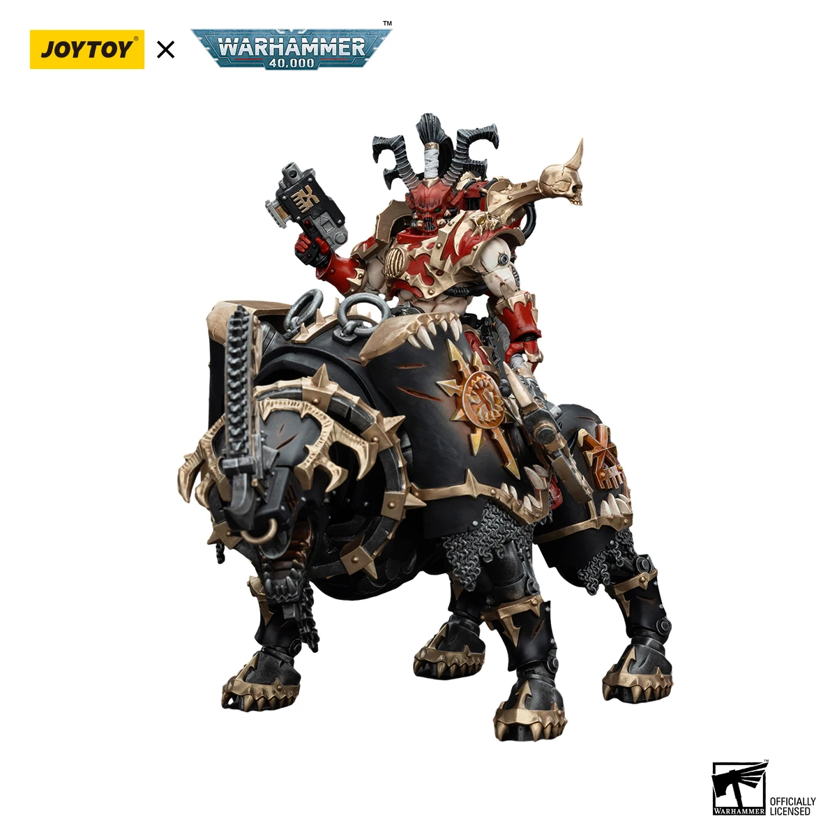 JOYTOY Warhammer 40K Lion El’Jonson 18cm – Action Figure Dark Angels, Collezionismo 1/18, Regalo Per Fan