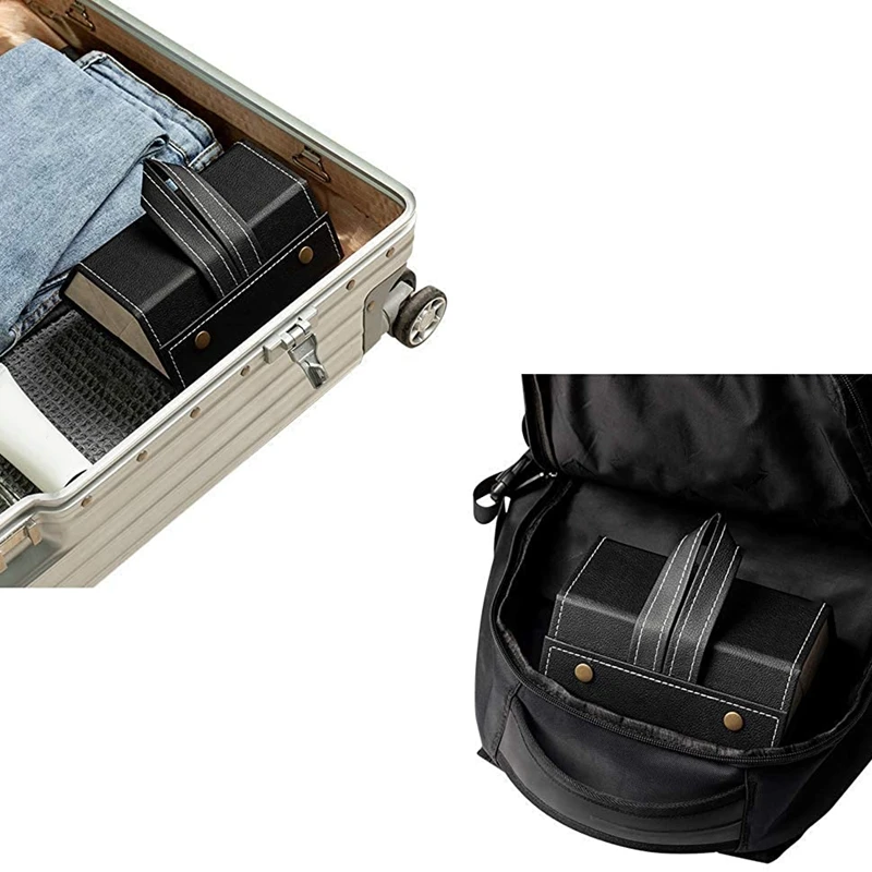 Sunglasses Organizer 3 Slots Travel Glasses Case