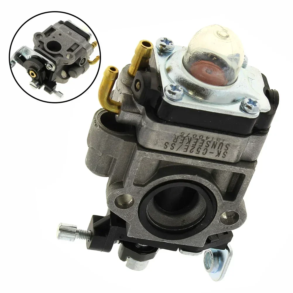 Kit Carburateur Remplacement Pour Sunseeker SK-C33SS - Compatible MFH 3300-4P, Débroussailleuse - Acier - 4