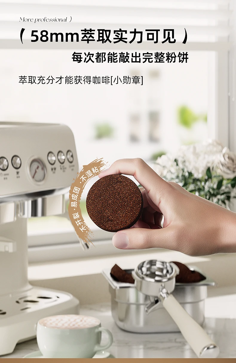 Stelang Italian-style Semi-automatic Coffee Machine Household Milk Frother  Grinding Integrated Semi-commercial Pressure Display - AliExpress