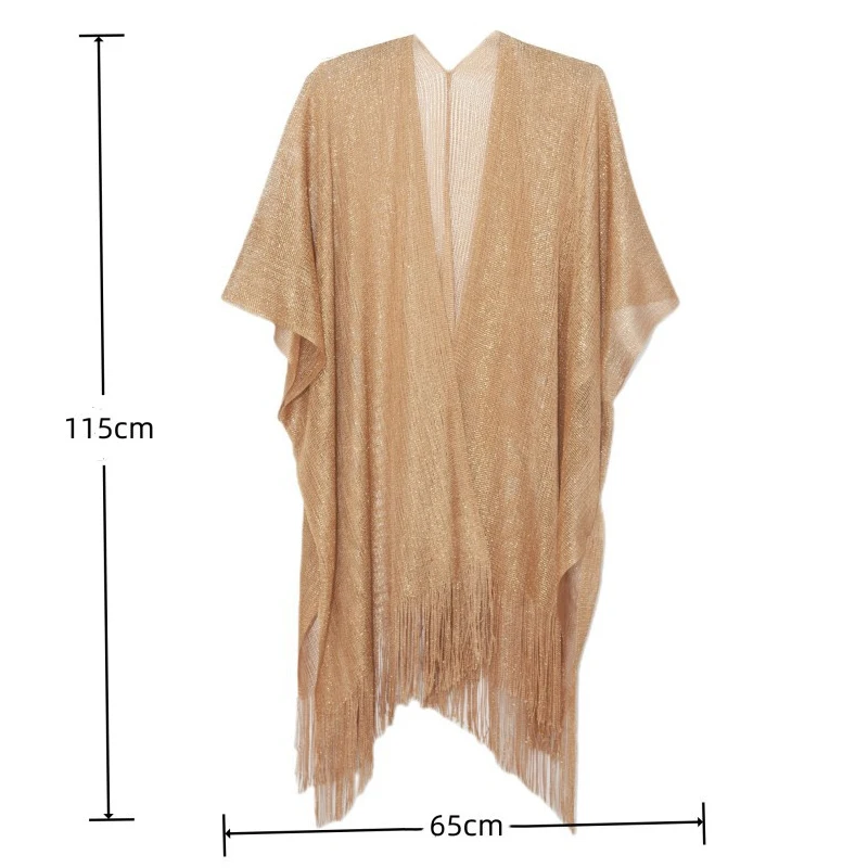 14 Styles Sexy Tassel Sun Protection Shawl Summer Bikini Blouse Swimming Beach Cape Cover-up Women Boho Hollow Out Cardigan Wrap
