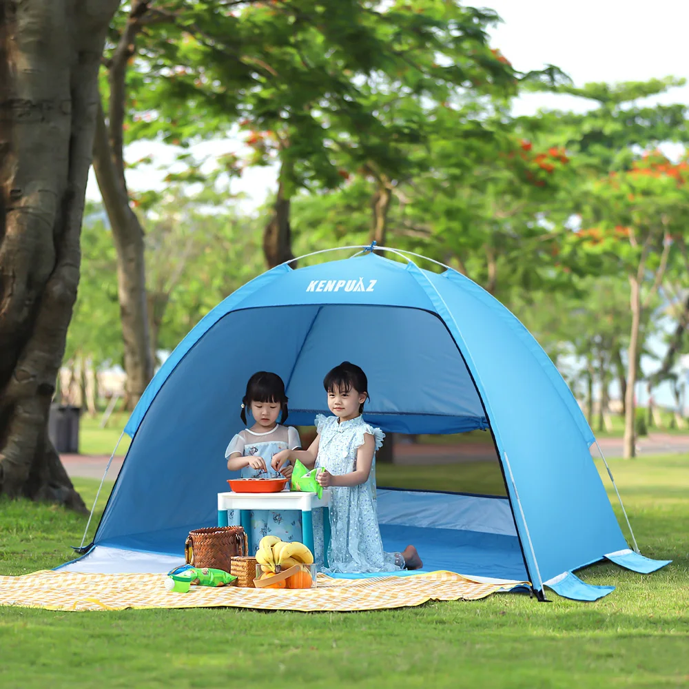 Beach Kids Tents Portable Fully Flexible Set Quickly Family Easy Folding Outdoor Put Up Camping Waterproof toy tent beach tent children toy tent