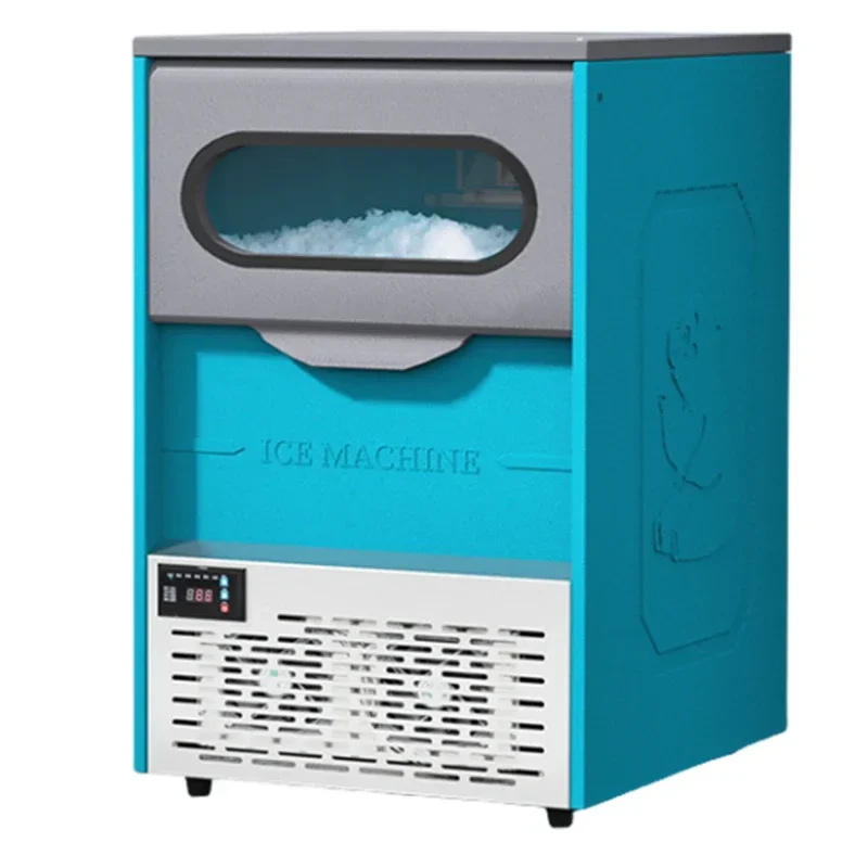 New Snowflake Ice Machine Commercial Automatic Particle Laboratory Seafood Chafing Dish Sashimi Ice Plate Crusher