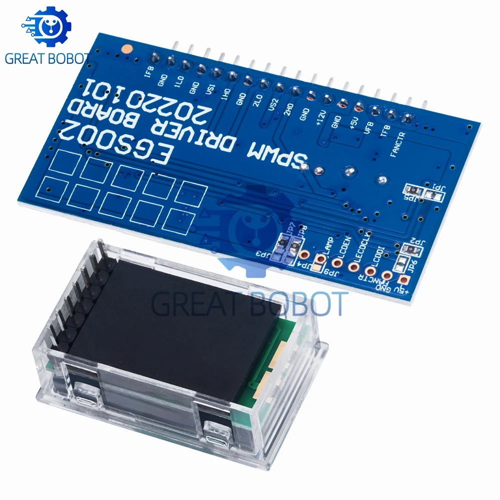 Pure Sine Wave Inverter SPWM Driver Board with Crystal Oscillator & Driving Module LCD