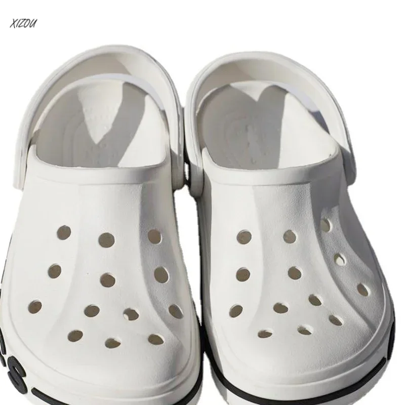 XIZOU Official Platform Sandals Slippers Anti-Slip Work Shoes Summer Clogs Unisex Slides Degrees Beach Mules Men Sandalias