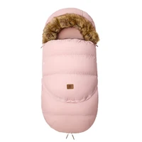 0-36 Months Baby Stroller Footmuff Removable Winter Warm Thicker Envelope For Discharge Universal Pram Baby Stroller Accessories
