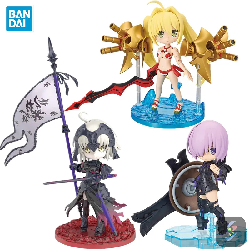 

Bandai Petitrits Fate/Grand Order Shielder Mash Kyrielight Action Figure Assembly Model Kit Toys Collectible Gifts For Children