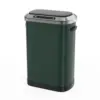 13 Gallon Smart Automatic Trash Can with Lid, Stainless Steel Thickened Body & Super Mute Sensor Lid with 30 Count Garbage Bags 1