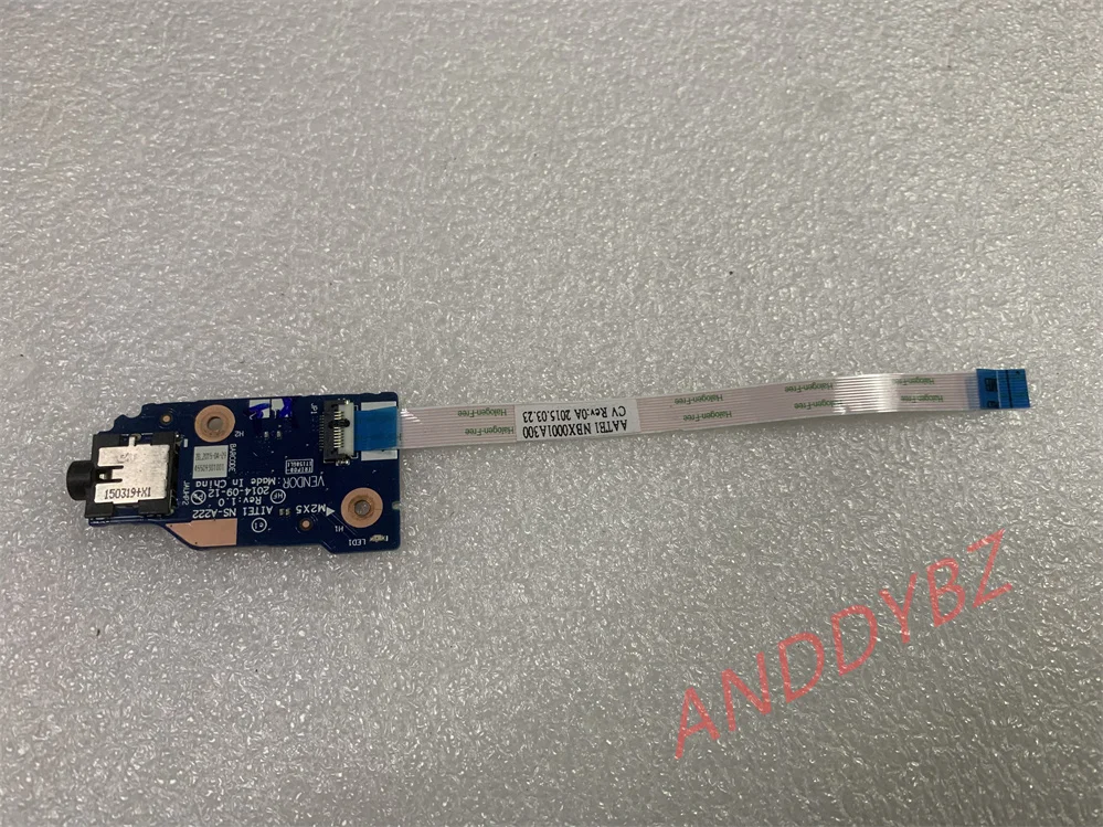 

Used Original for Lenovo ThinkPad Edge E550 Audio Jack Board Cable Ns-a222 Works perfectly