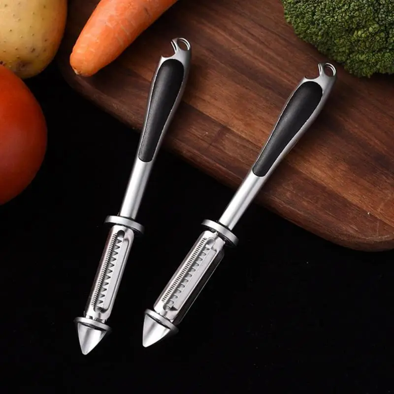 

5 In 1 Multi-Functional Vegetable Peeler Potato Carrot Grater Fruit Peeler with Beer Opener Kitchen Gadget Accessories Tool