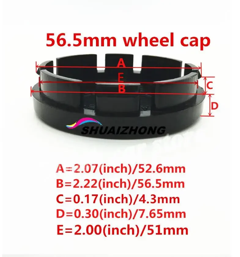 시트로엥 56mm 60mm 68mm 자동차 엠블럼 휠 허브 센터 캡 배지 커버 스티커 데칼 스타일링 액세서리 4개 세트