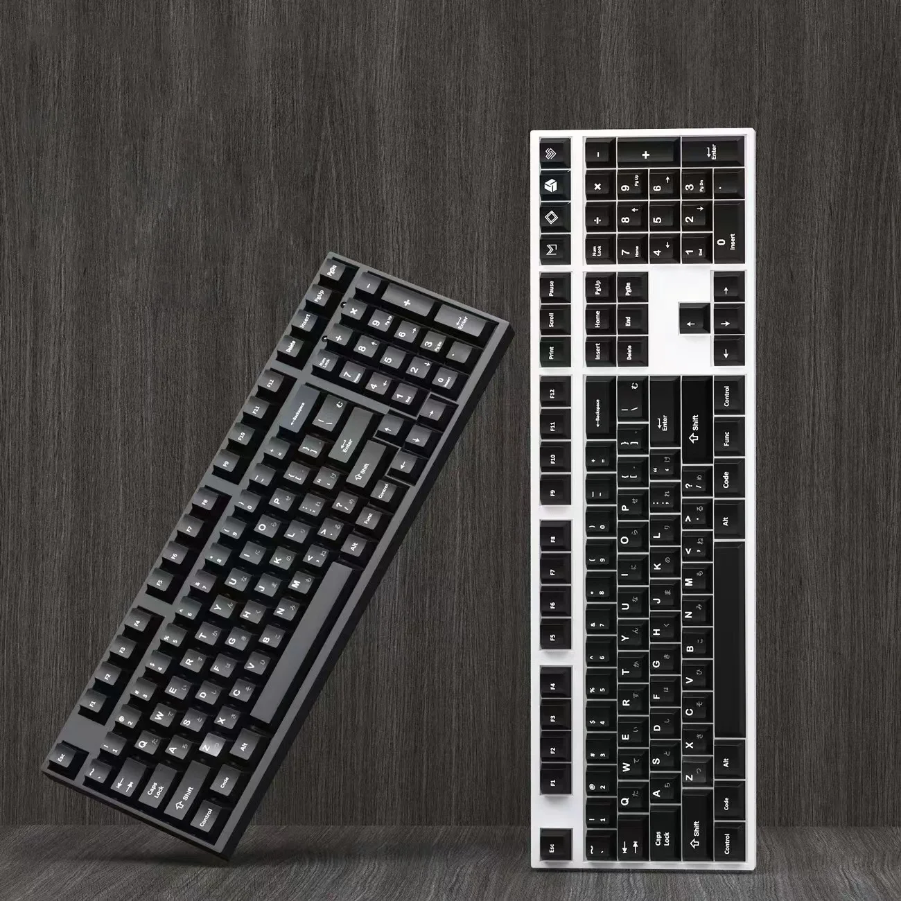

Колпачки для клавиш Cherry Profile PBT, 133 клавиш, Sub колпачки для клавиш WOB/BOW, японские колпачки для клавиш Gateron Cherry MX, переключатели, механическая клавиатура