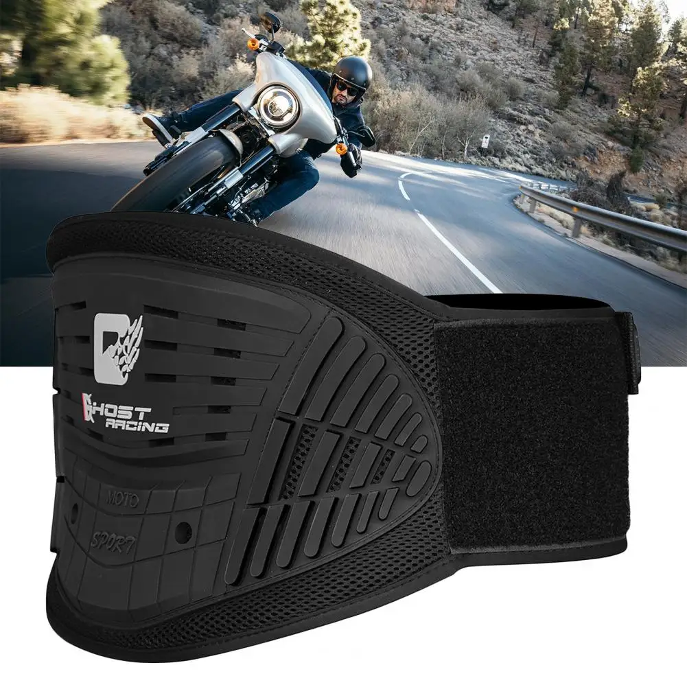 Motorcycle Waist Belts Adjustable Length Fasten Tape Shockproof Professional Waist Support Kidney Protection
