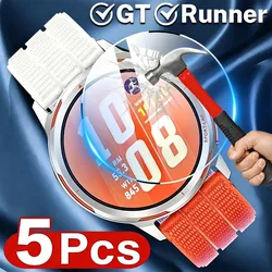 Premium 9H Tempered Glass Screen Protector - Durable HD Anti - Scratch Film for 5PCS (For GT 3 46mm)