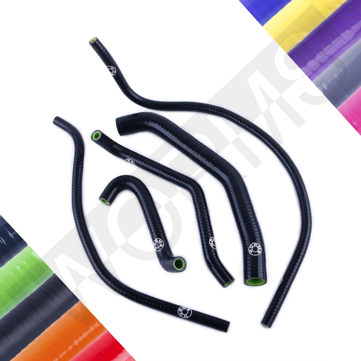 

For Honda CBR600F4i CBR 600 F4i 2004 2005 2006 Silicone Radiator Coolant Hose Pipe Kit