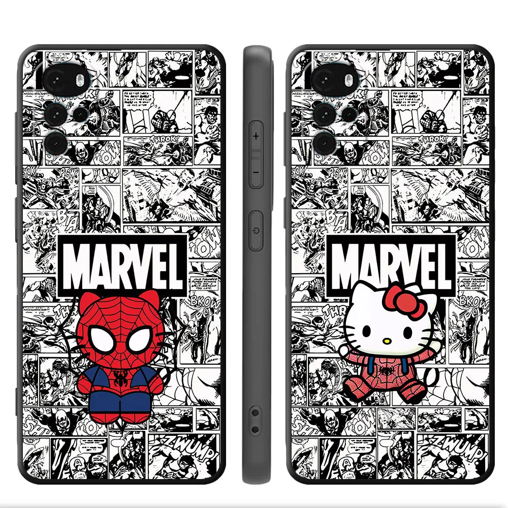 Custodia Per Telefono Per Motorola Moto Edge 20 Pro Edge 30 Neo Edge 30 Fusion Edge 20 Lite Edge 30 Marvel Spidermans Hello Kitty Cover