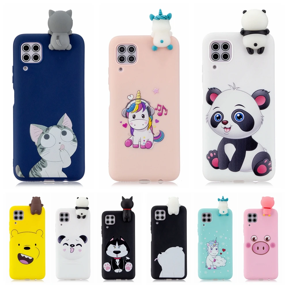 Etui Huawei Mate 20 Lite Case Cover 3D Toy Panda Cactus Silicone Phone Case  on for Funda Huawei Mate 20 Lite Mate 10 Lite Case