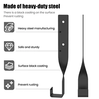 4Pcs Chainsaw Heavy Duty Hooks Hanging Load Capacity 110lbs Trimmer Wall Hooks Holder Organization Tools Storage Hanger 2