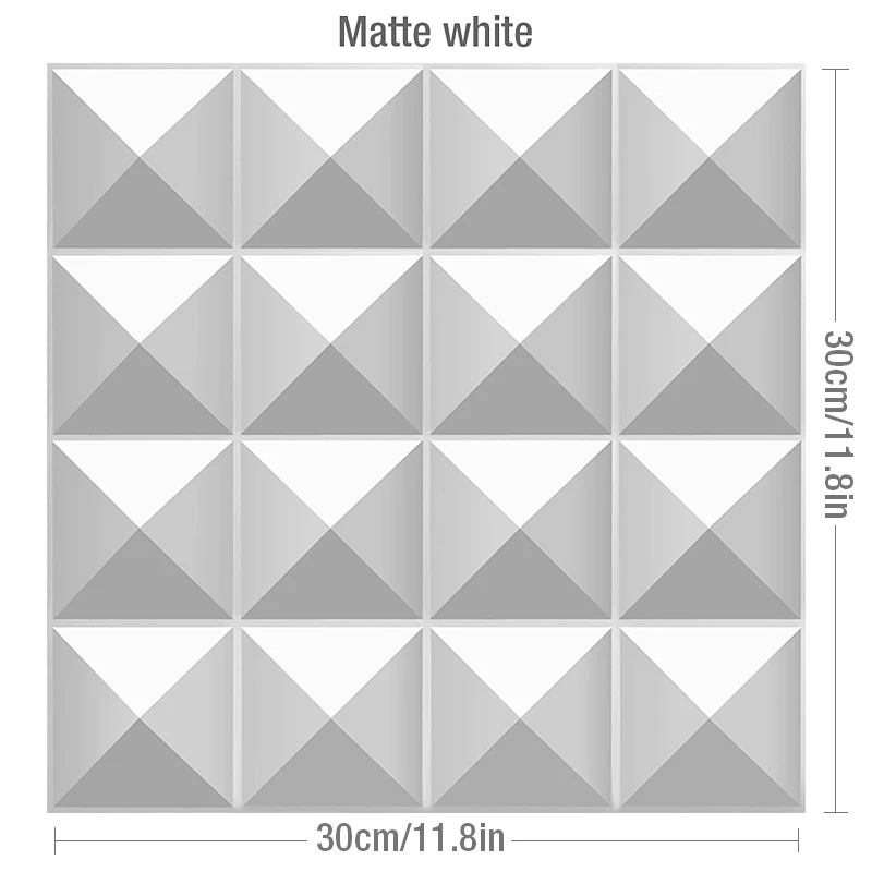 R-Matte white-1 pcs