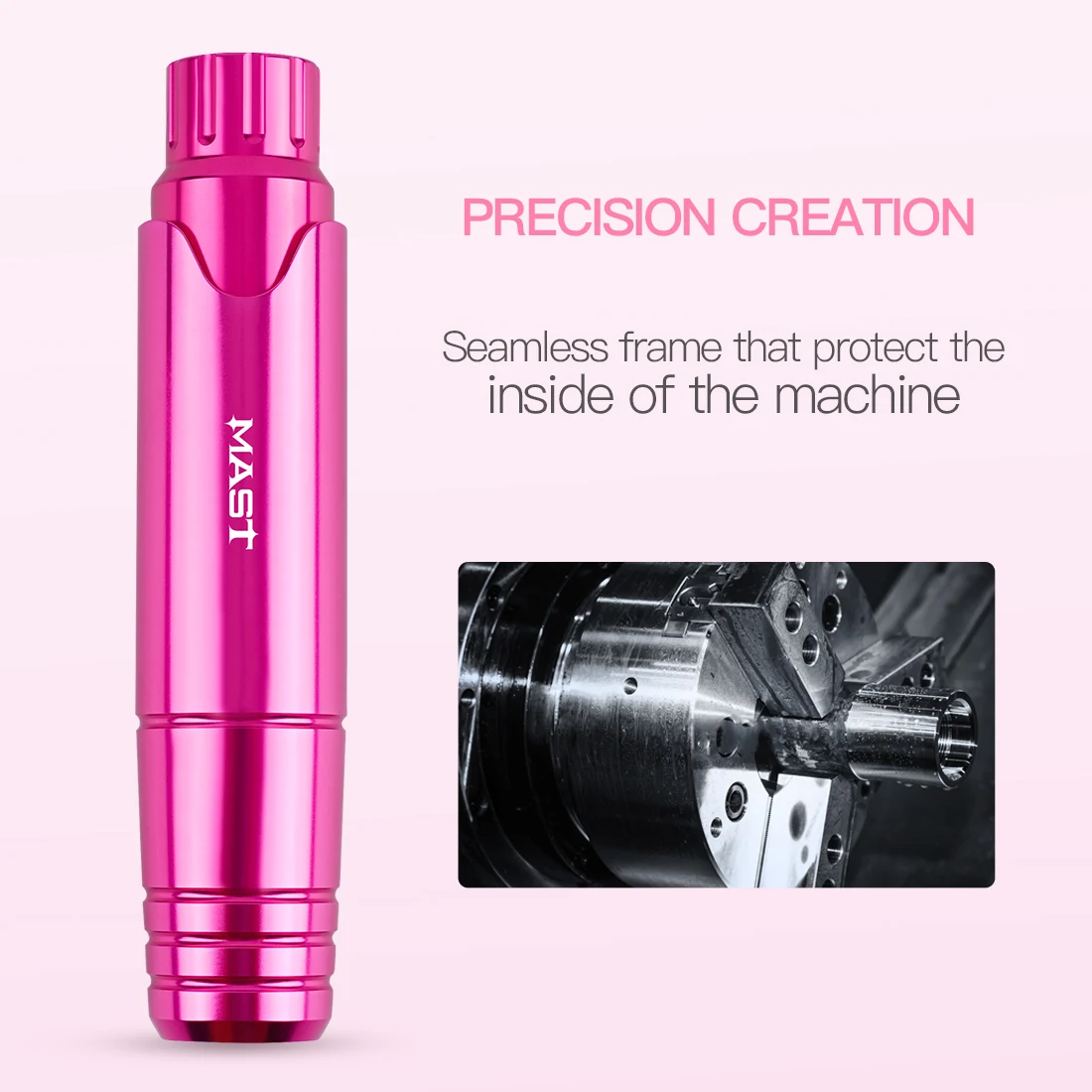 Mast Tattoo P10 RCA Rotary Machine Pen Permanent Makeup Kit With LED Display Power Supply Wjx Cartridge Supplies Set