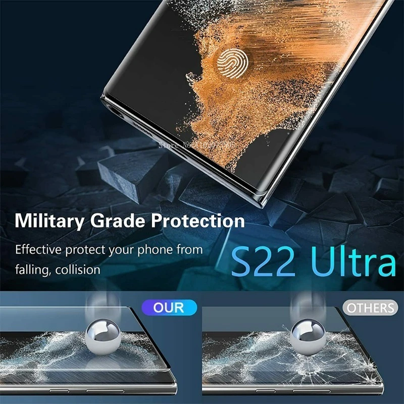Enhanced 9D Full Cover Clear Tempered Glass Screen Protector - 2 Pack, Anti-Scratch