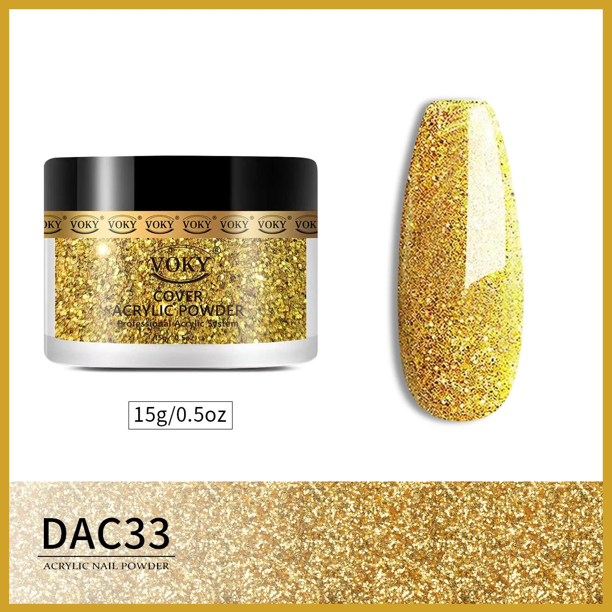 Acrylic Powder Professional Nail Powder For Acrylic Nails To Be Used With Monomer Acrylic Nail Liquid 5