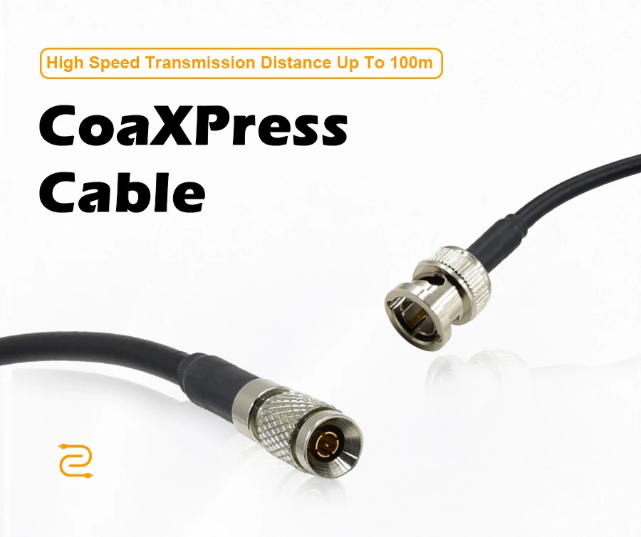 

Hot Sale VT-CX-3M-S Low-cost DIN to DIN 3M CoaXPress Cables High Flexibility Camera Data Cable