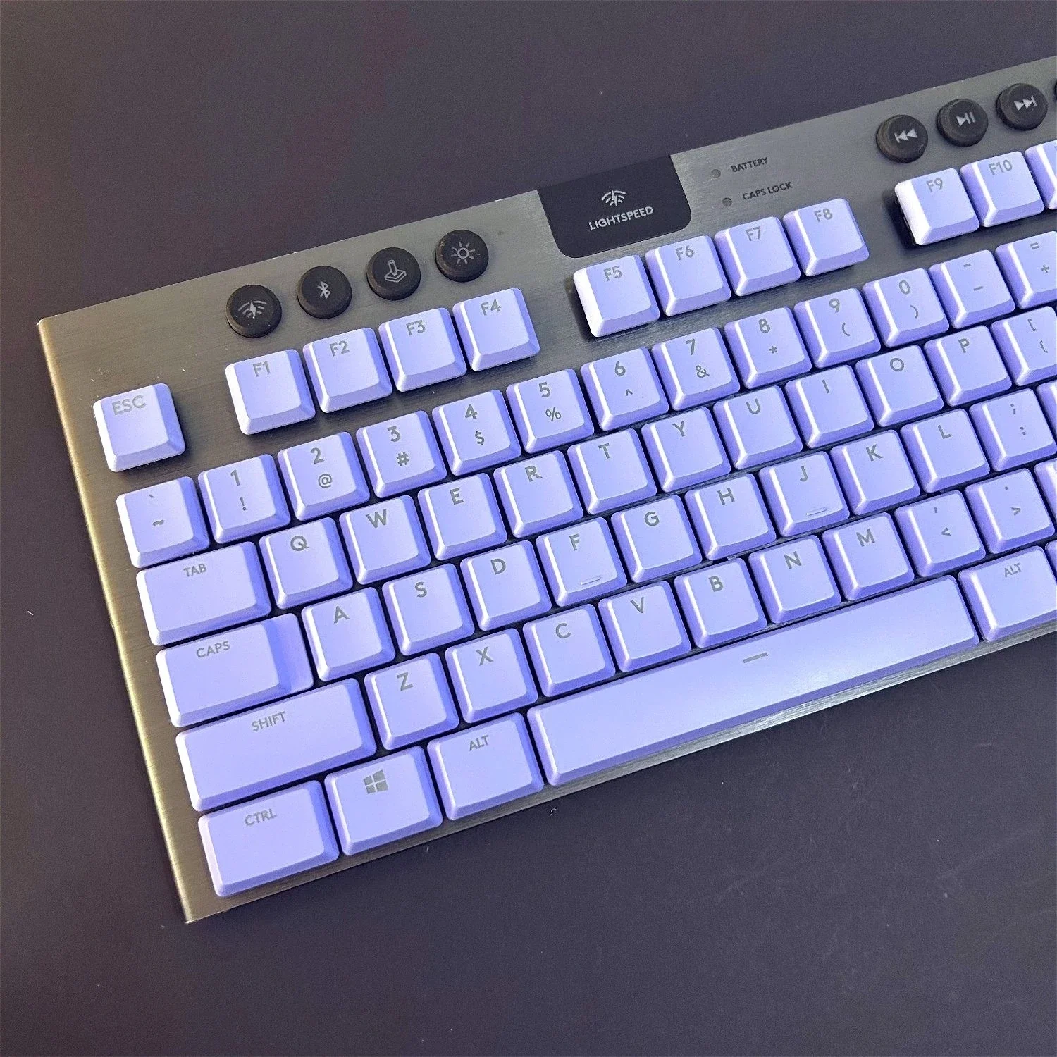 Logitech G915TKL G915 G913 G815 G813 키보드 용 백라이트 키캡-111 전체 키 교체 DIY 컬러 키캡